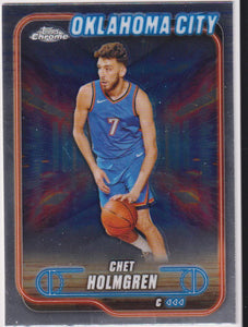 2024-25 Topps Chrome Basketball Chet Holmgren #99
