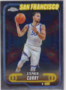 2024-25 Topps Chrome Basketball Stephen Curry #187