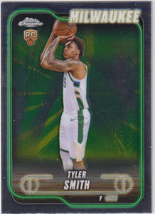 2024-25 Topps Chrome Basketball Tyler Smith #196 Rookie
