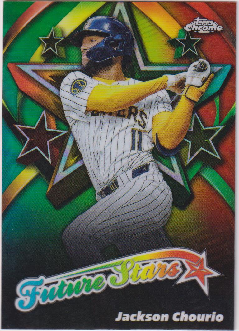 2025 Topps Chrome Baseball Future Stars Jackson Chourio #FS-4
