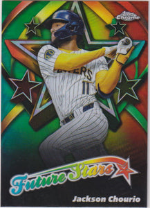2025 Topps Chrome Baseball Future Stars Jackson Chourio #FS-4