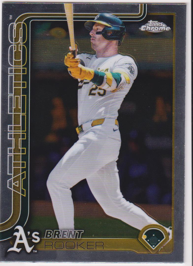 2025 Topps Chrome Baseball Brent Rooker #54