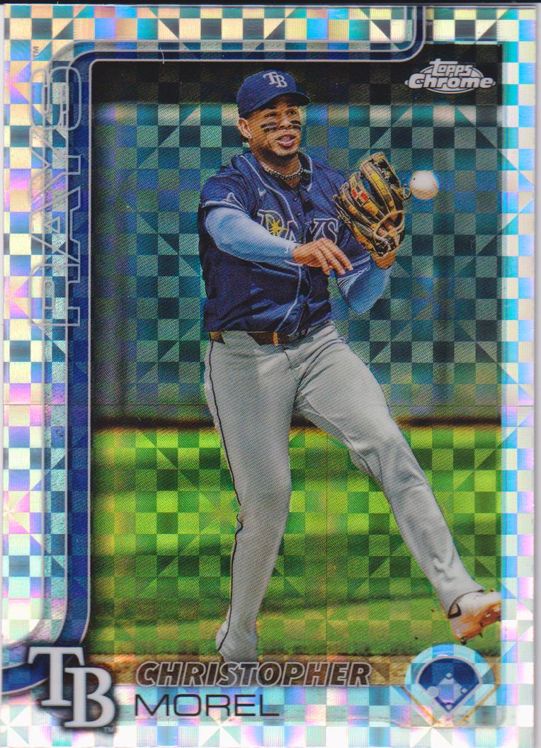 2025 Topps Chrome Baseball X-Fractors Christopher Morel #64