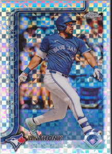 2025 Topps Chrome Baseball X-Fractors Anthony Santander #60