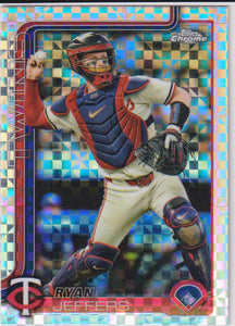 2025 Topps Chrome Baseball X-Fractors Ryan Jeffers #65