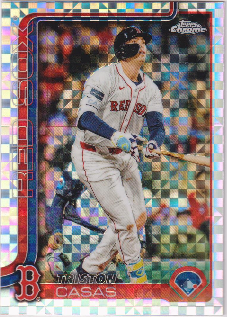 2025 Topps Chrome Baseball X-Fractors Triston Casas #192
