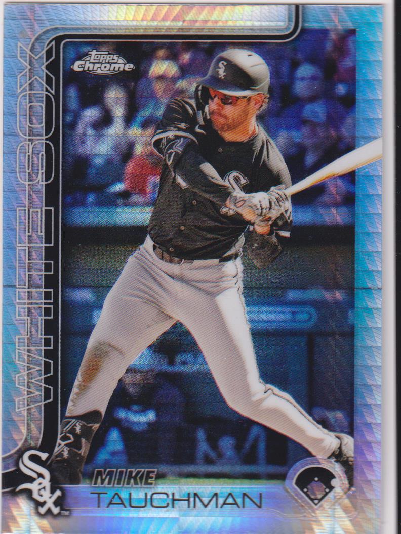 2025 Topps Chrome Baseball Prism Refractors Mike Tauchman #117