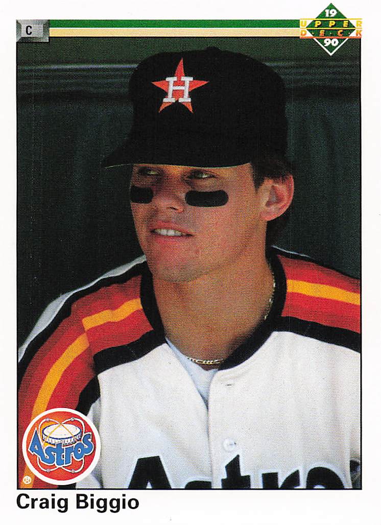1990 Upper Deck Baseball Craig Biggio #104b