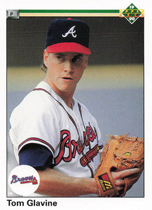 1990 Upper Deck Baseball Tom Glavine #571