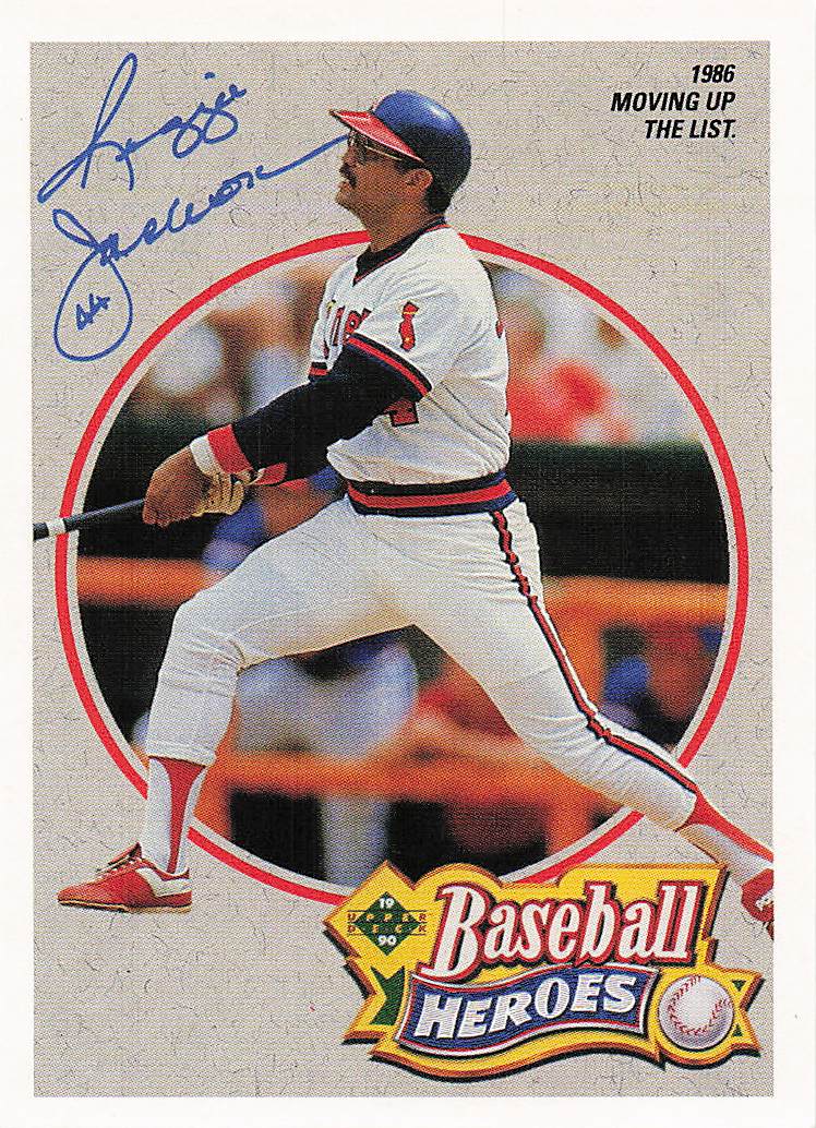 1990 Upper Deck Baseball Baseball Heroes: Reggie Jackson Reggie Jackson #7