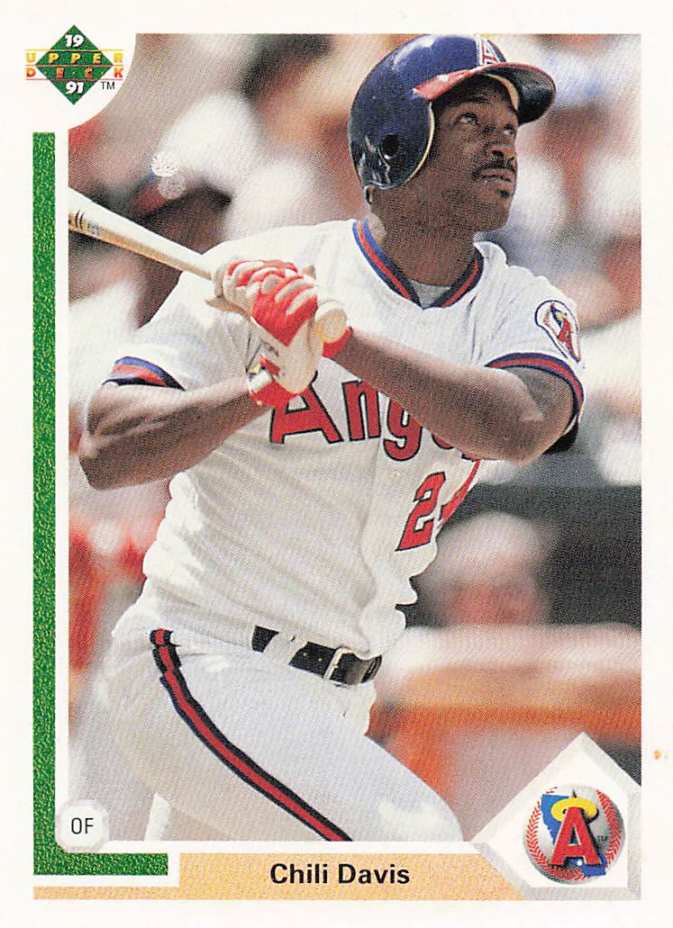 1991 Upper Deck Baseball Chili Davis #339