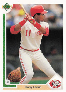 1991 Upper Deck Baseball Barry Larkin #353