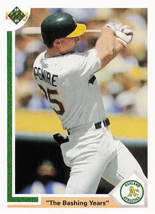 1991 Upper Deck Baseball "The Bashing Years" #656b