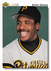 1992 Upper Deck Baseball Barry Bonds #134