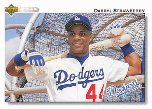 1992 Upper Deck Baseball Darryl Strawberry #174