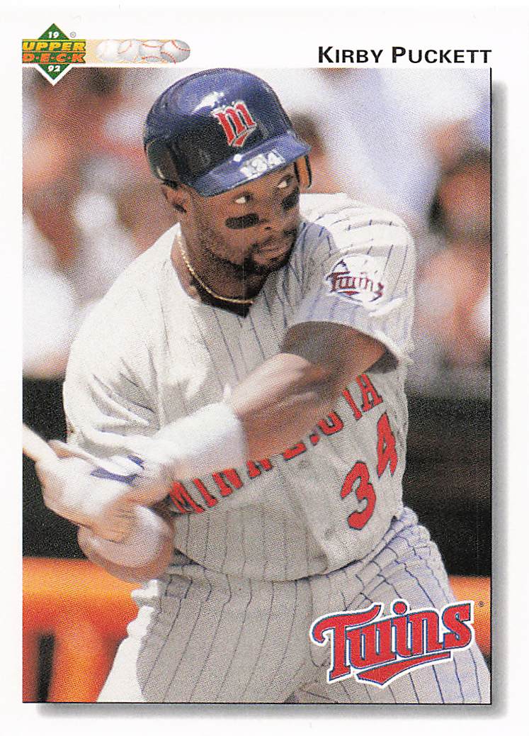 1992 Upper Deck Baseball Kirby Puckett #254