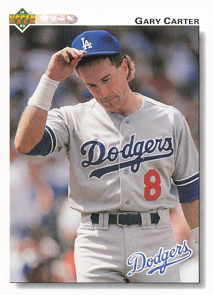 1992 Upper Deck Baseball Gary Carter #267