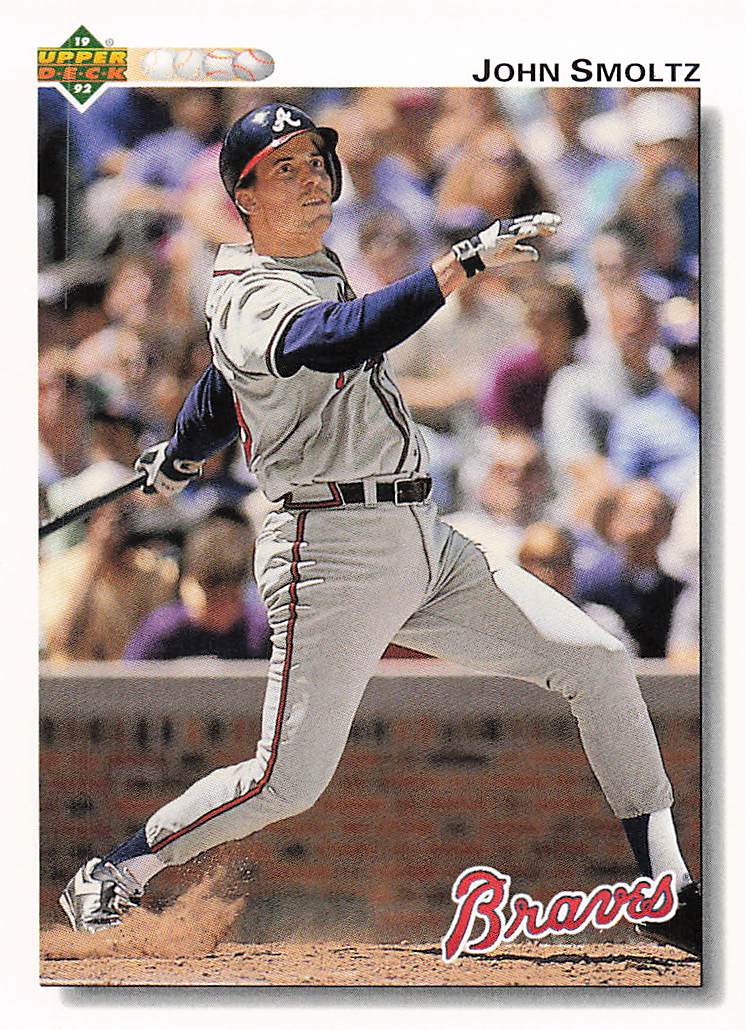 1992 Upper Deck Baseball John Smoltz #322