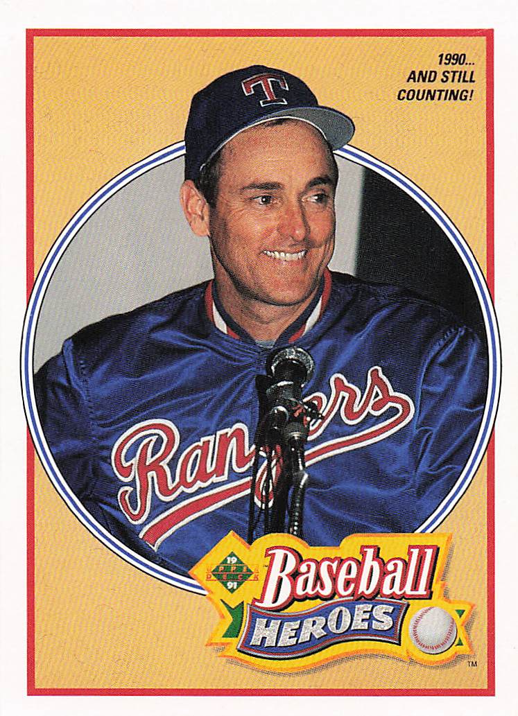 1991 Upper Deck Baseball Baseball Heroes: Nolan Ryan Nolan Ryan #17