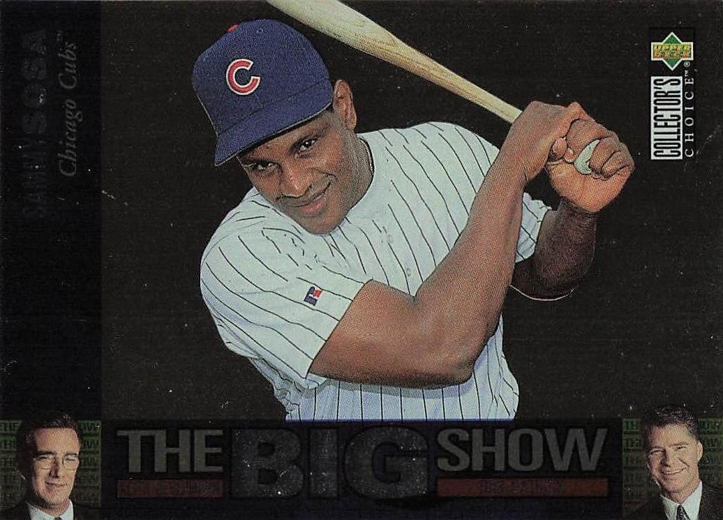 1997 Collector's Choice Baseball The Big Show Sammy Sosa #14