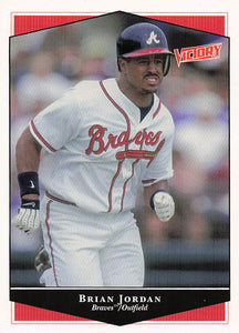 1999 Upper Deck Victory Baseball Brian Jordan #37