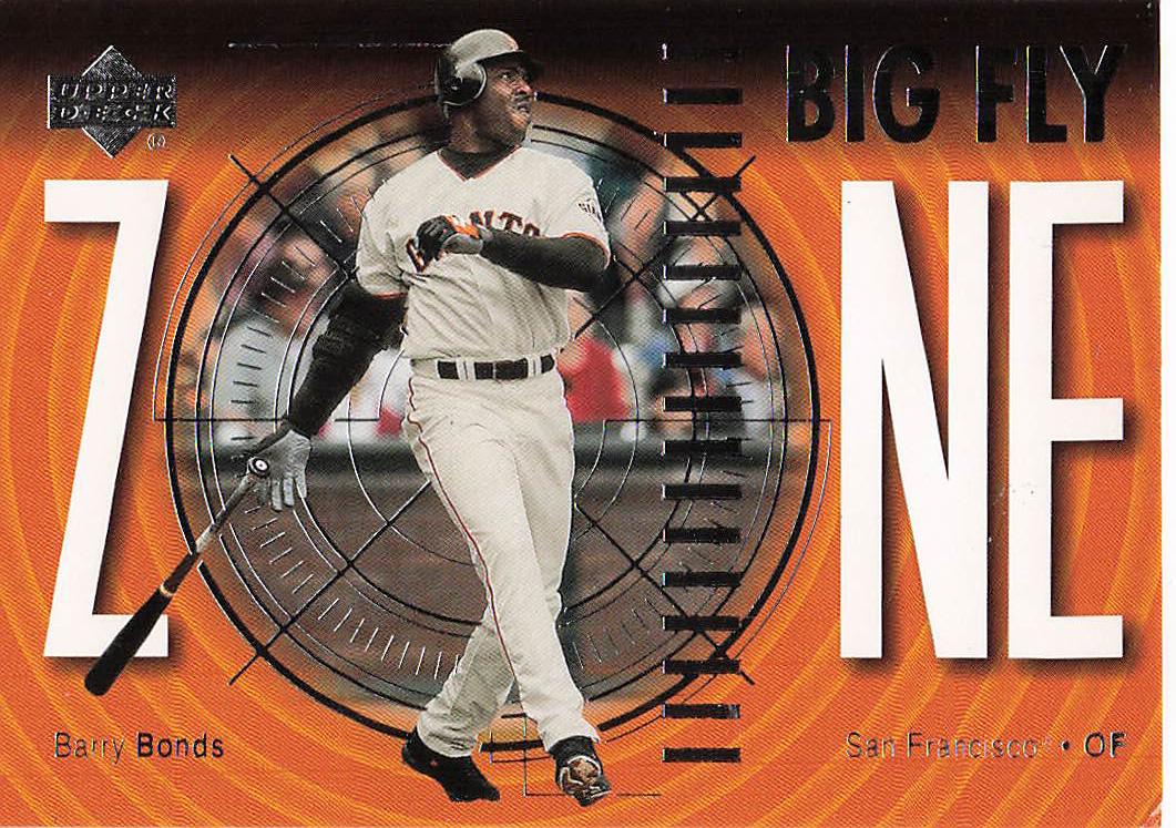 2002 Upper Deck Baseball Big Fly Zone Barry Bonds #Z6