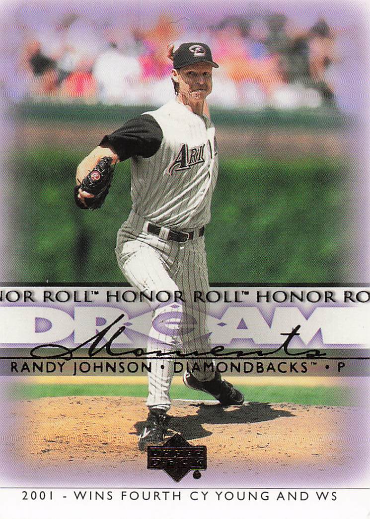 2002 Upper Deck Honor Roll Baseball Randy Johnson #30