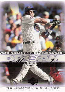 2002 Upper Deck Honor Roll Baseball Sammy Sosa #62