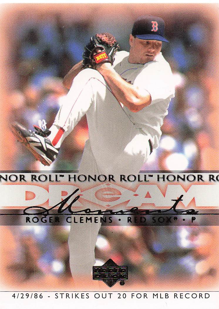 2002 Upper Deck Honor Roll Baseball Roger Clemens #64