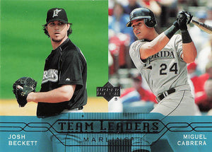 2005 Upper Deck Baseball Josh Beckett / Miguel Cabrera #272