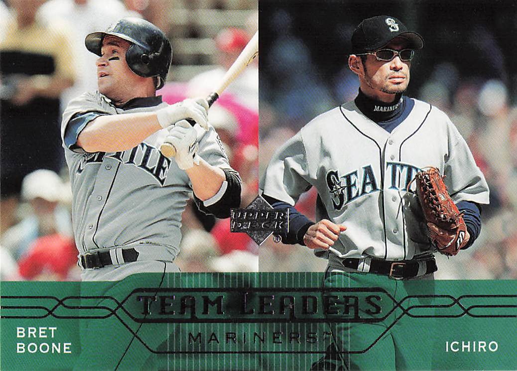 2005 Upper Deck Baseball Bret Boone / Ichiro #286