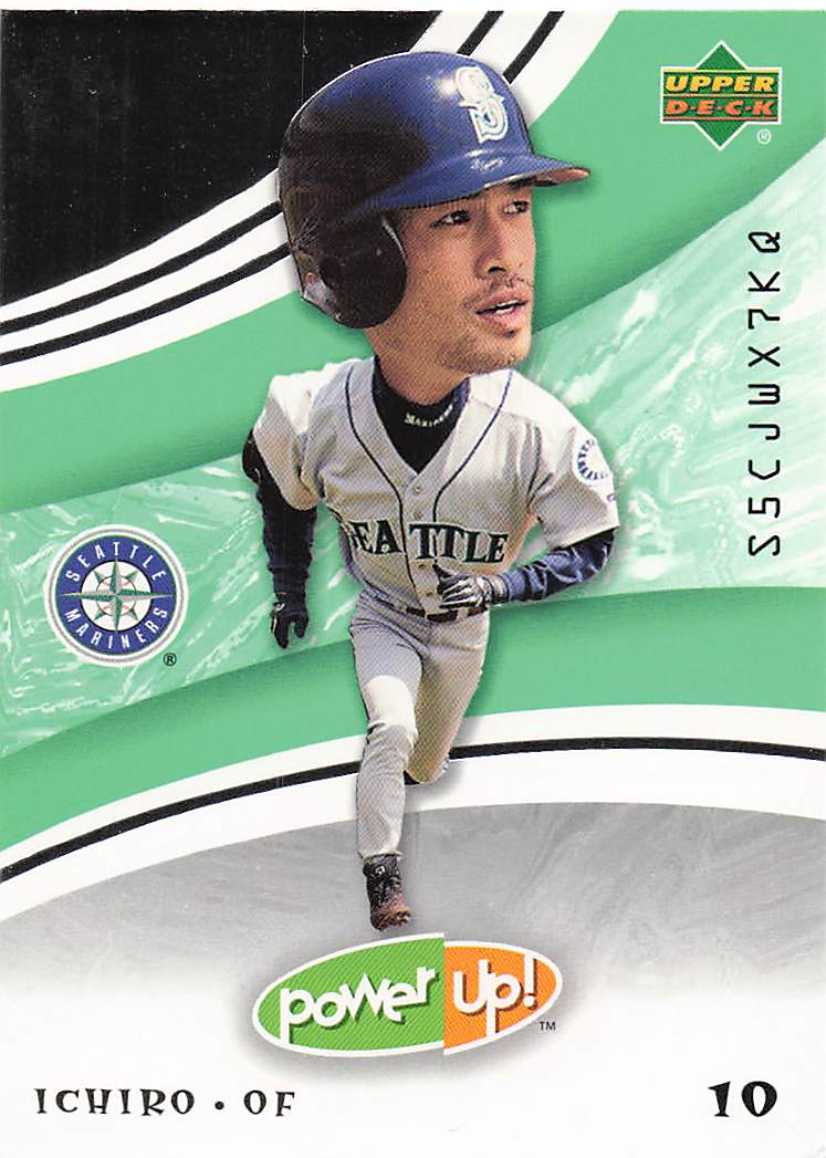 2004 Upper Deck Power Up Baseball Ichiro Suzuki #12