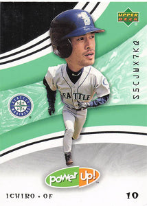 2004 Upper Deck Power Up Baseball Ichiro Suzuki #12