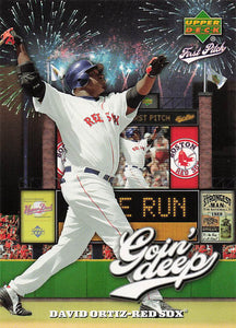 2006 Upper Deck First Pitch Baseball Goin Deep David Ortiz #GD-12