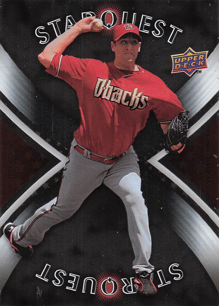2008 Upper Deck Baseball StarQuest Common Brandon Webb #SQ-28