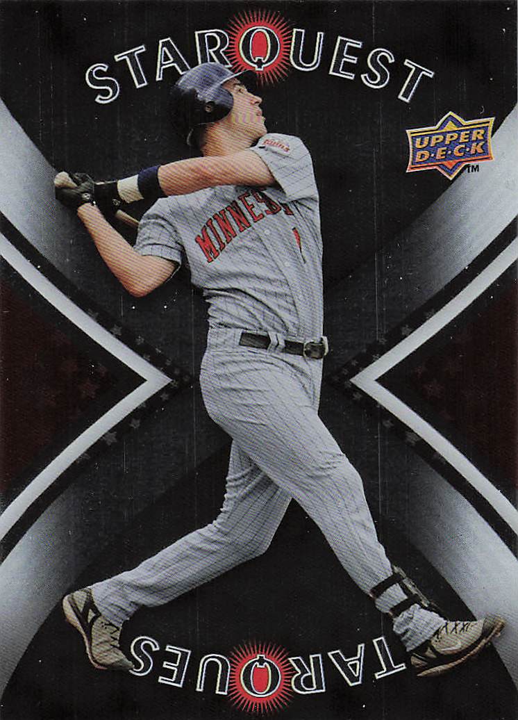 2008 Upper Deck Baseball StarQuest Common Joe Mauer #SQ-49