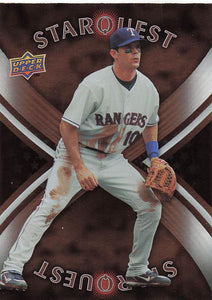 2008 Upper Deck Baseball StarQuest Uncommon Michael Young #SQ-30