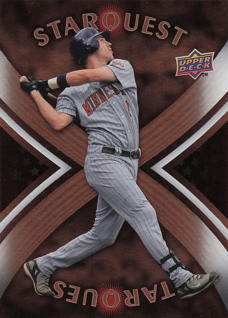 2008 Upper Deck Baseball StarQuest Uncommon Joe Mauer #SQ-49
