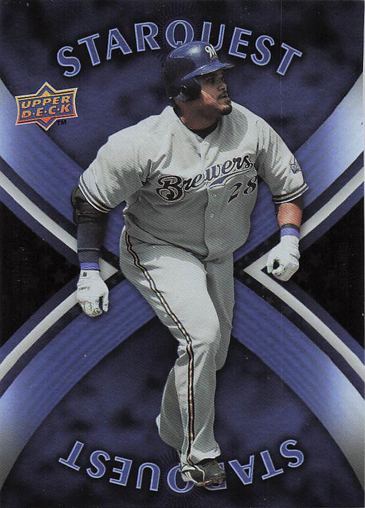 2008 Upper Deck Baseball StarQuest Rare Prince Fielder #SQ-3