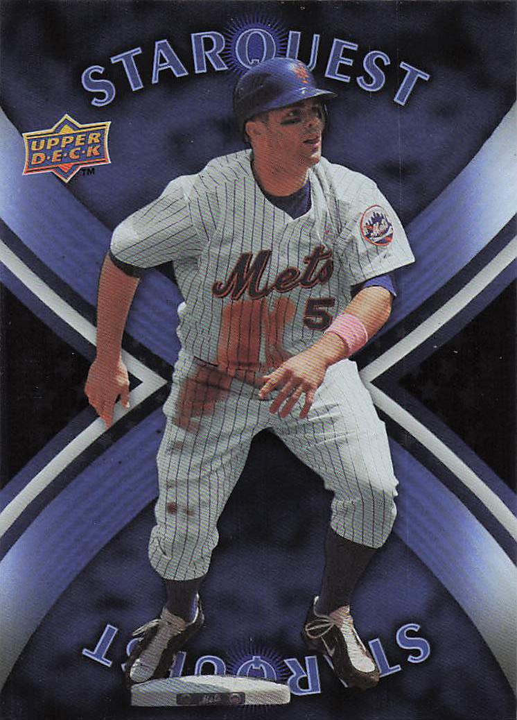 2008 Upper Deck Baseball StarQuest Rare David Wright #SQ-29