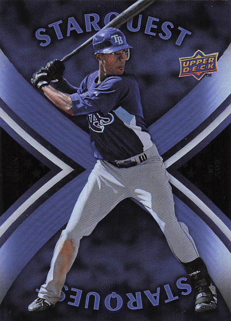 2008 Upper Deck Baseball StarQuest Rare B.J. Upton #SQ-34