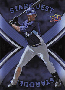 2008 Upper Deck Baseball StarQuest Rare B.J. Upton #SQ-34