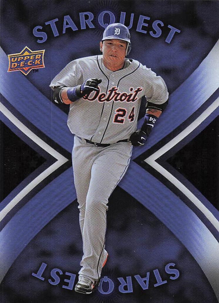 2008 Upper Deck Baseball StarQuest Rare Miguel Cabrera #SQ-53