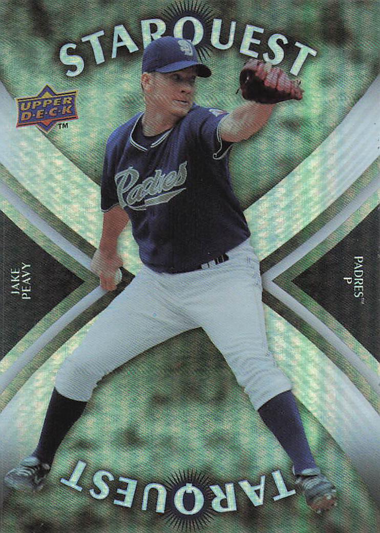 2008 Upper Deck Baseball StarQuest Super Rare Jake Peavy #SQ-15