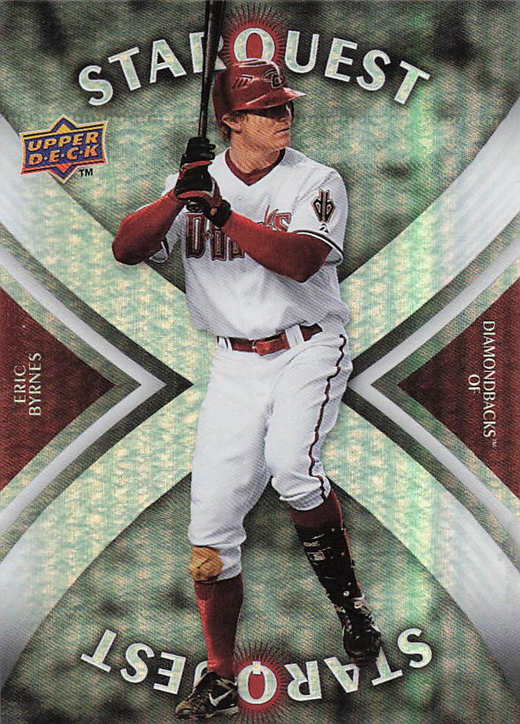 2008 Upper Deck Baseball StarQuest Super Rare Eric Byrnes #SQ-44
