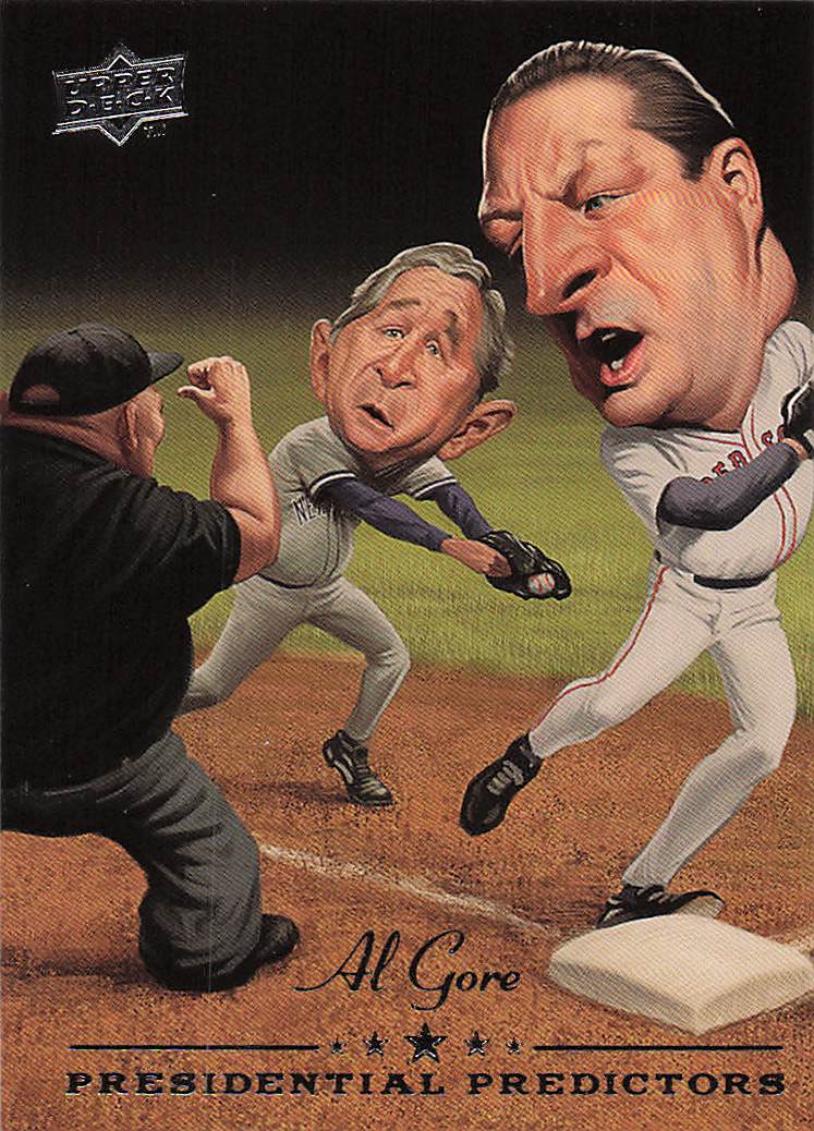 2008 Upper Deck Baseball Presidential Predictors Al Gore #PP-8