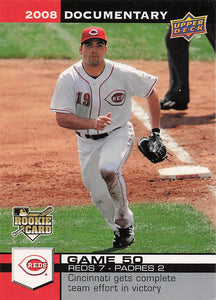 2008 Upper Deck Documentary Baseball Joey Votto #380