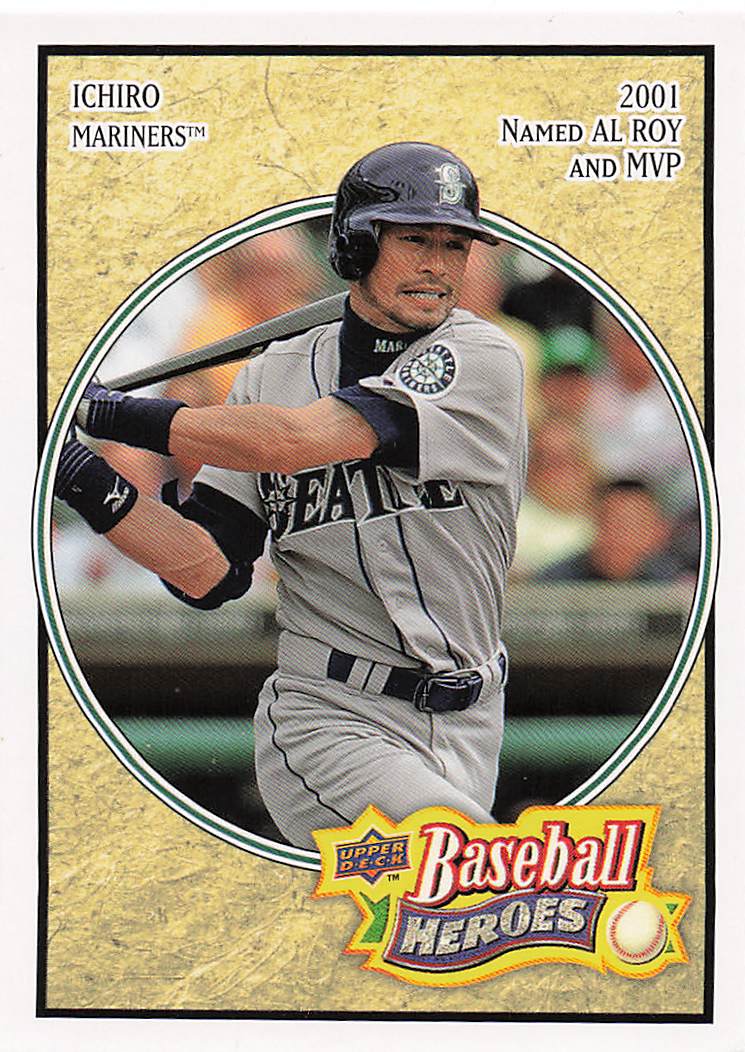 2008 Upper Deck Baseball Heroes Baseball Ichiro #152