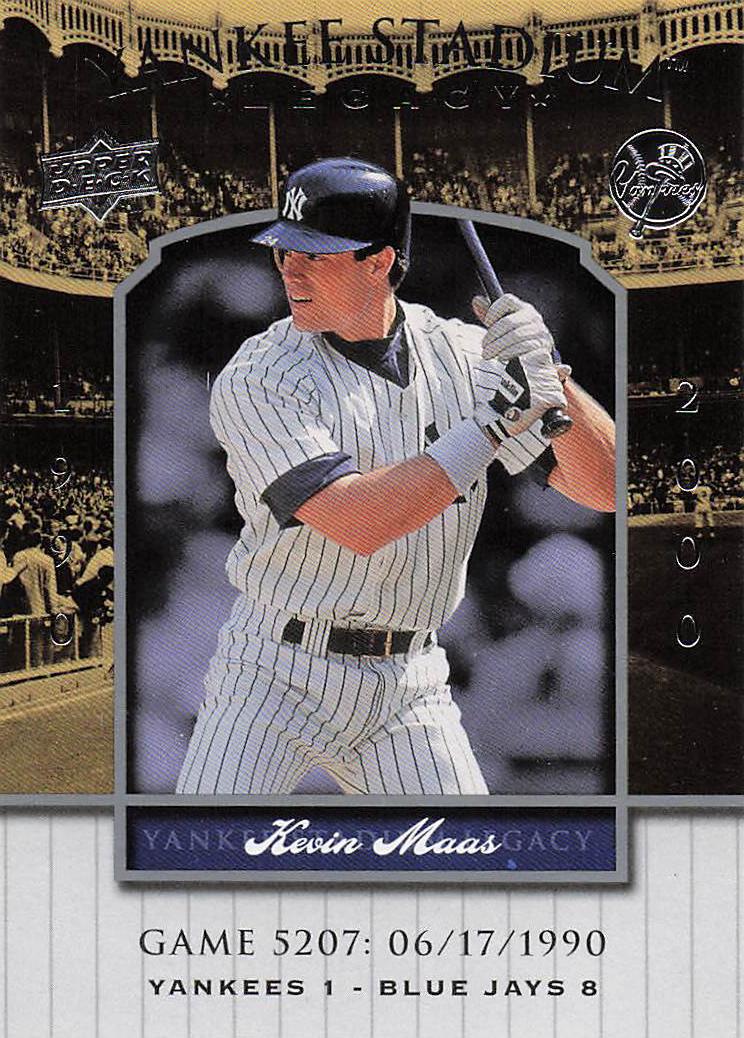 2008 Upper Deck Yankee Stadium Legacy Baseball Kevin Maas #5206