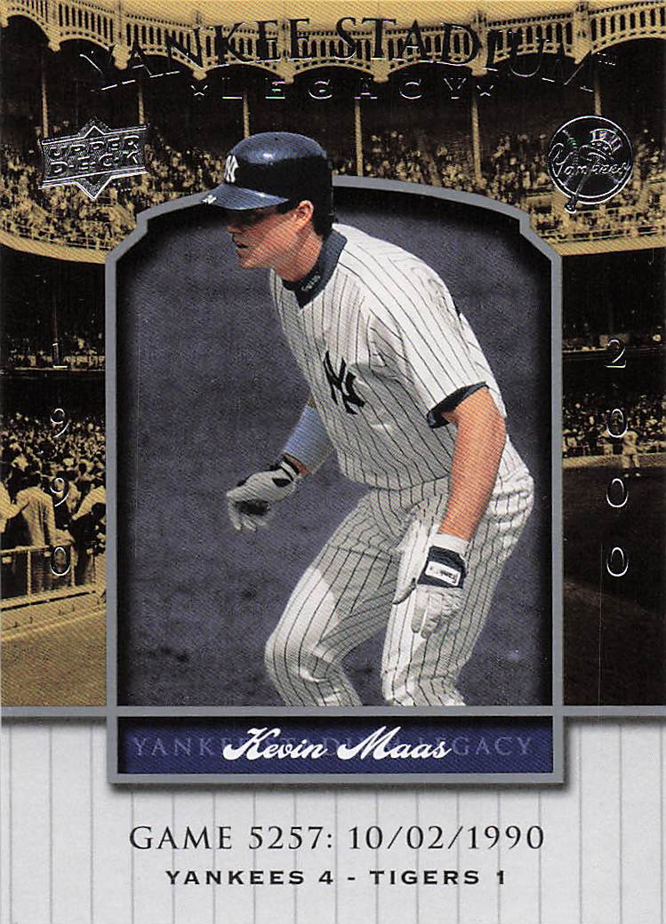 2008 Upper Deck Yankee Stadium Legacy Baseball Kevin Maas #5268